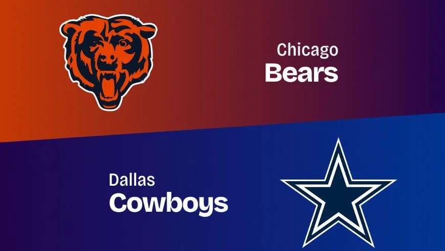 dallas cowboys vs chicago bears match player stats