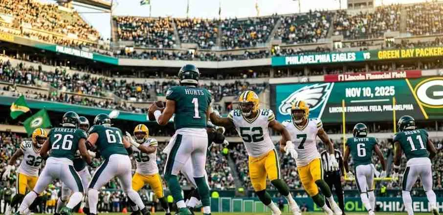 Philadelphia Eagles vs Green Bay Packers Match Player Stats