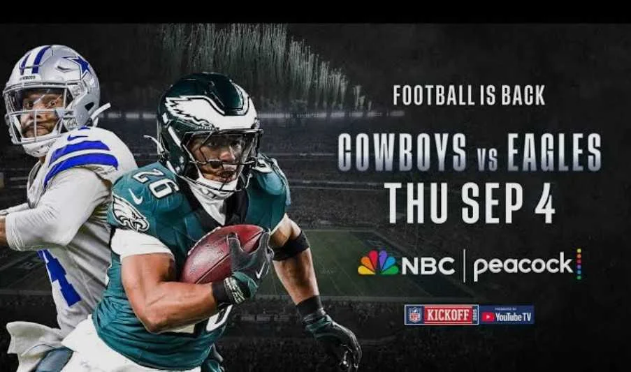 where to watch philadelphia eagles vs dallas cowboys