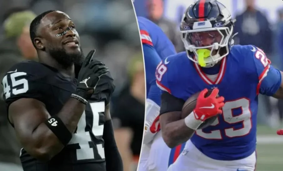 new york giants vs las vegas raiders match player stats