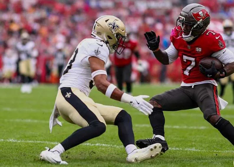 new orleans saints vs tampa bay buccaneers match player stats